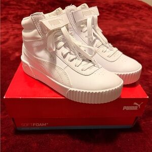 Puma Classic White High-Tops